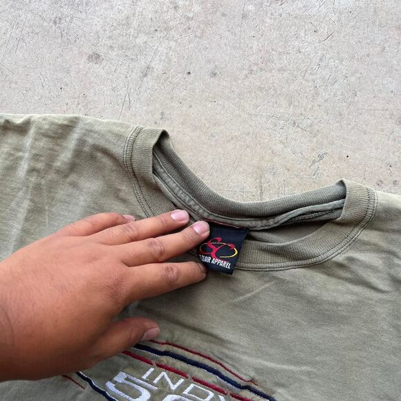 Indy 500 y2k 90s Mens XXL tee RARE - Picture 2 of 3